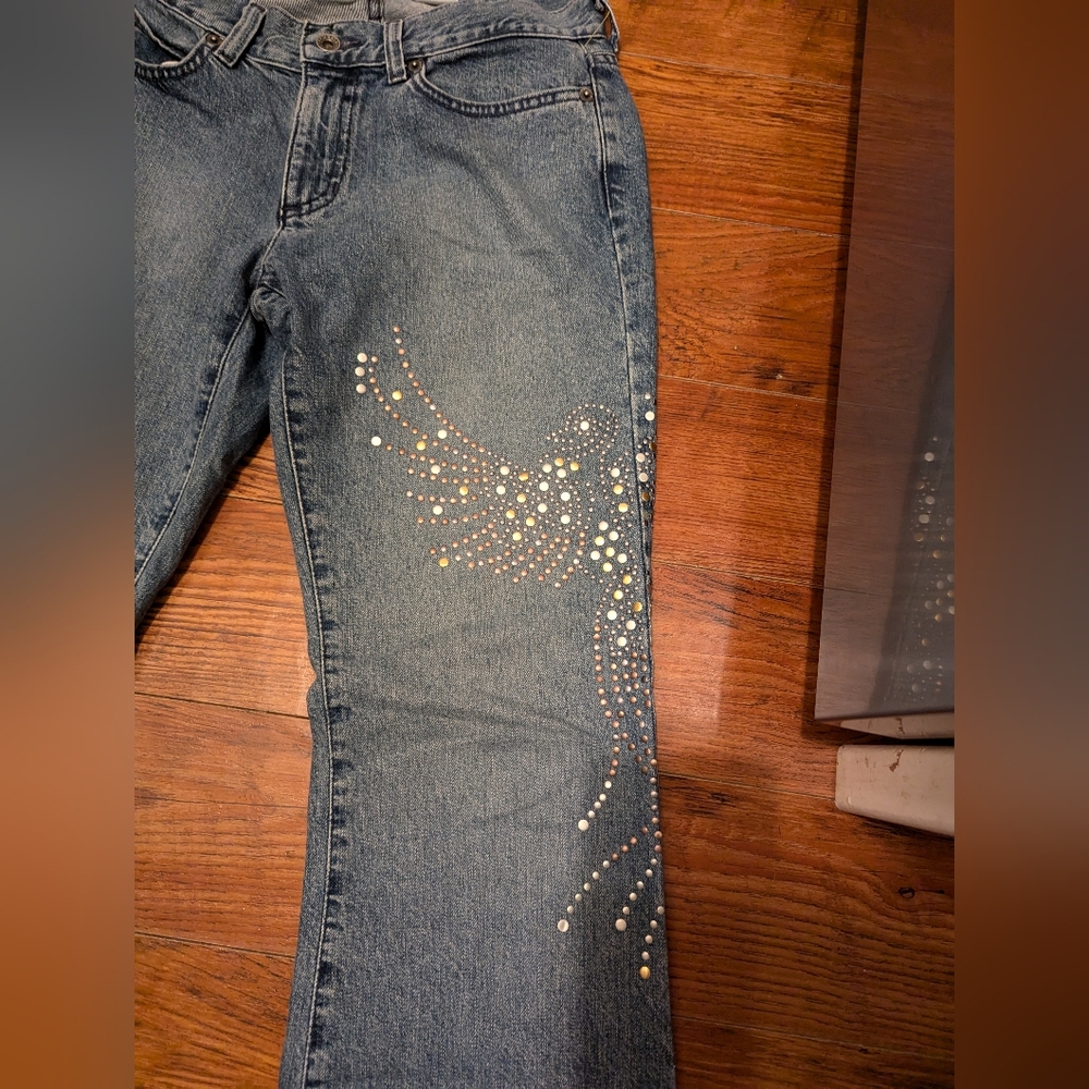 VINTAGE GAP Low Rise Flare Jeans - Picture 2 of 6
